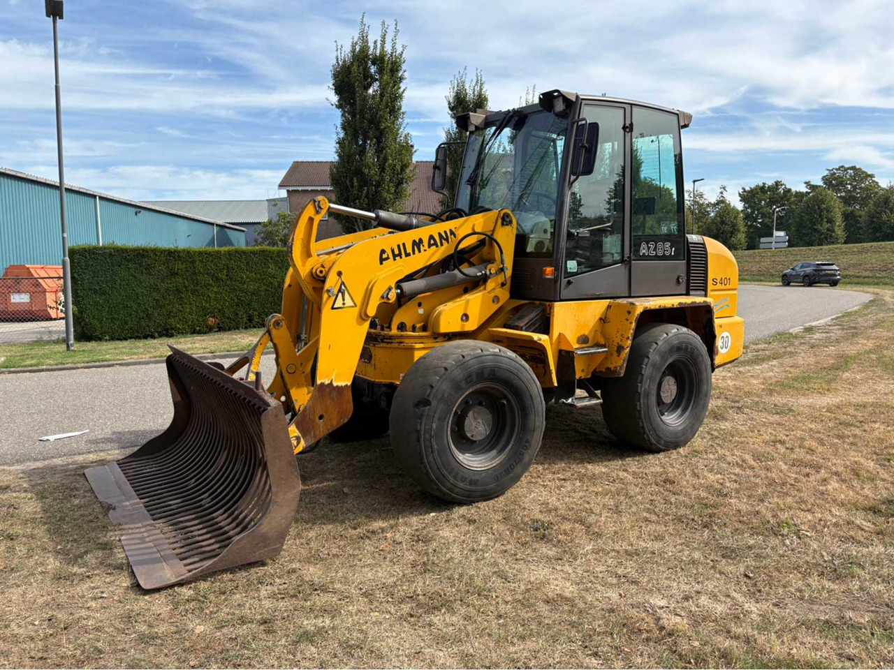 Ahlmann AZ85T - מעמיס גלגלים: תמונה 2 Ahlmann AZ85T - מעמיס גלגלים: תמונה 2