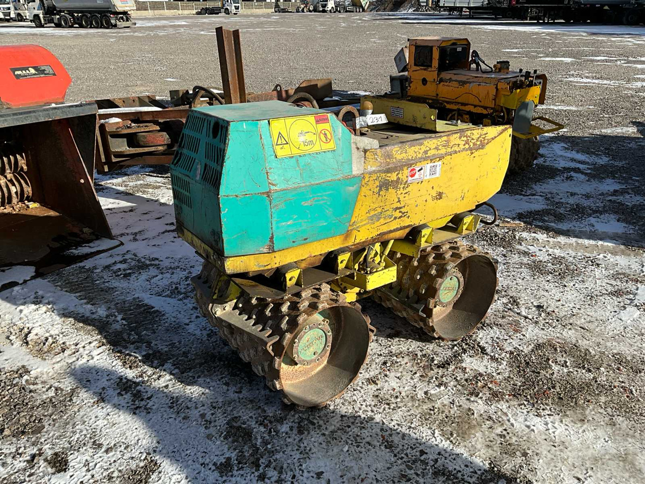 Ammann Rammax RW1504 - רולר כביש: תמונה 1 Ammann Rammax RW1504 - רולר כביש: תמונה 1
