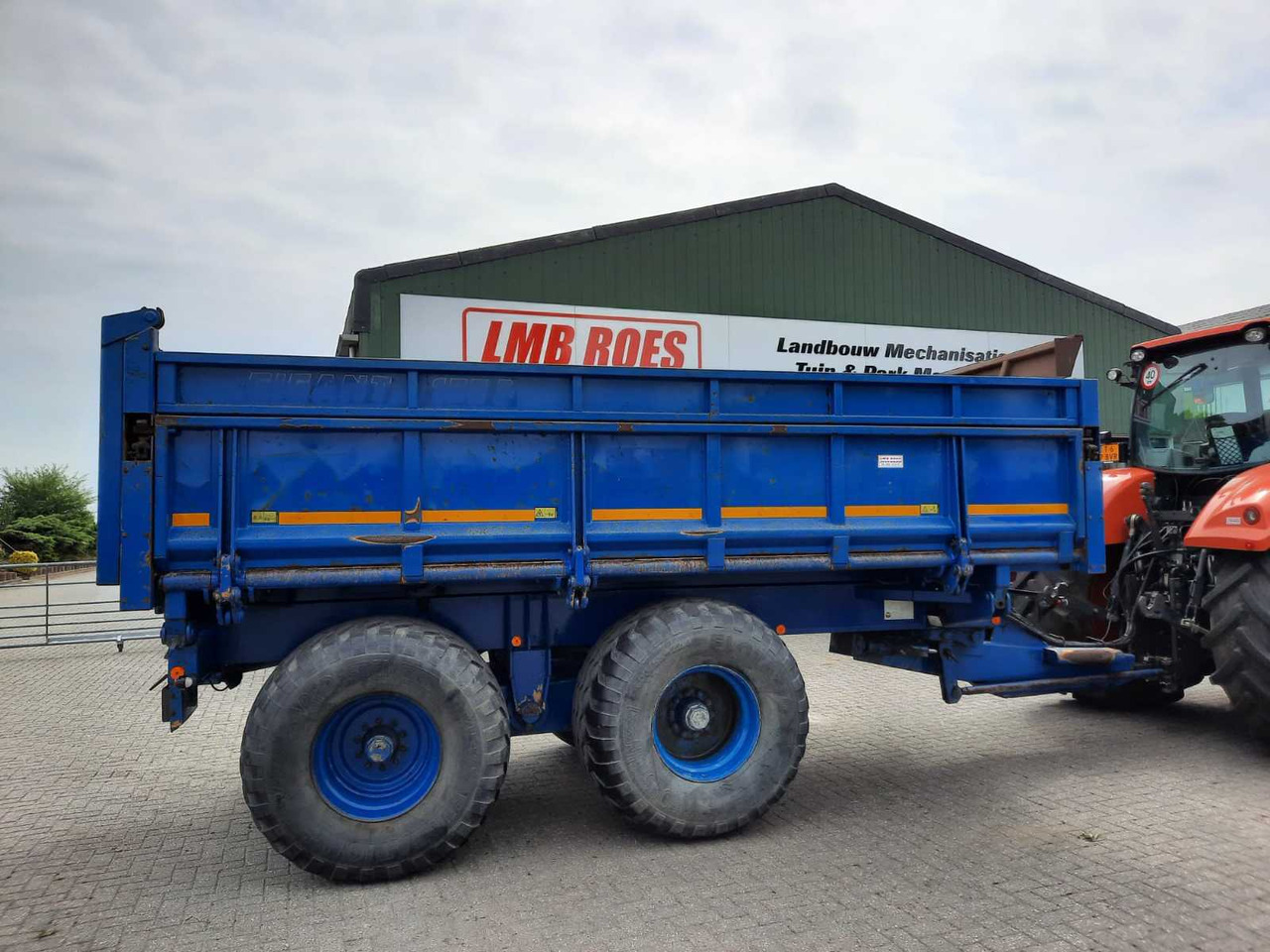 Beco Gigant 180 D - מסיר פסולת/ קרון נגרר חקלאי: תמונה 2 Beco Gigant 180 D - מסיר פסולת/ קרון נגרר חקלאי: תמונה 2