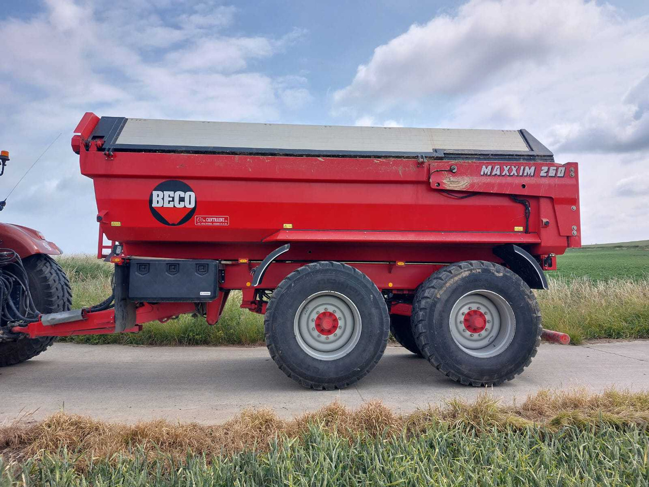 Beco Maxim 260 - מסיר פסולת/ קרון נגרר חקלאי: תמונה 2 Beco Maxim 260 - מסיר פסולת/ קרון נגרר חקלאי: תמונה 2