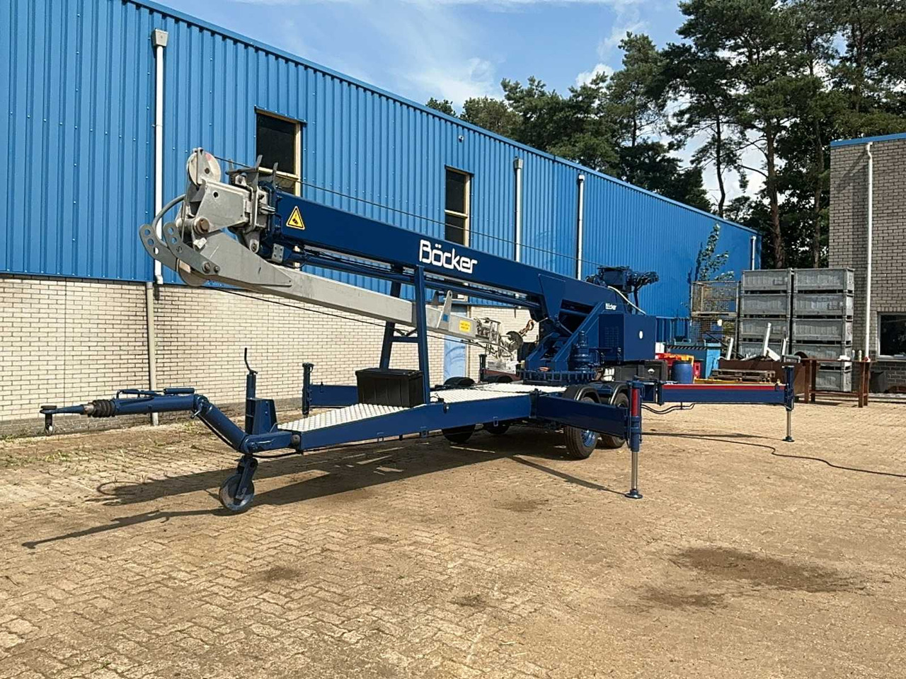 Bocker AHM 27 - 1000 - עגורן נייד: תמונה 1 Bocker AHM 27 - 1000 - עגורן נייד: תמונה 1