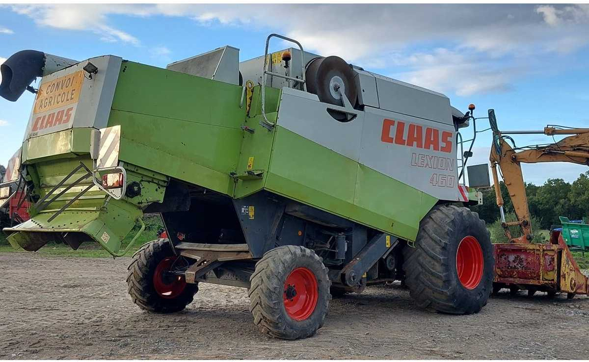 CLAAS - 2001 - LEXION 460 - COMBINE HARVESTER - מקצרת קומבינה: תמונה 4 CLAAS - 2001 - LEXION 460 - COMBINE HARVESTER - מקצרת קומבינה: תמונה 4