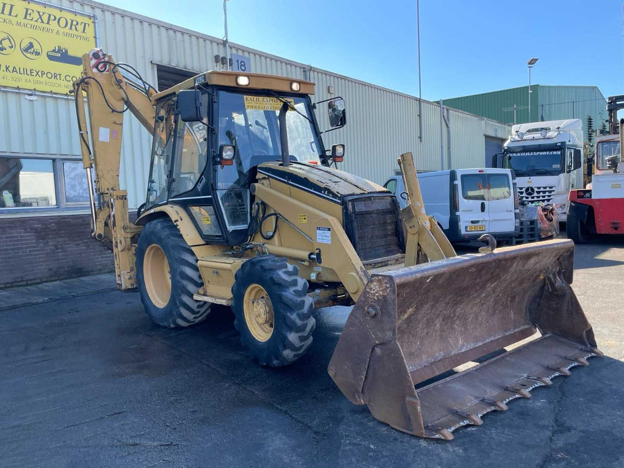 דחפור Cat 428C: תמונה 6