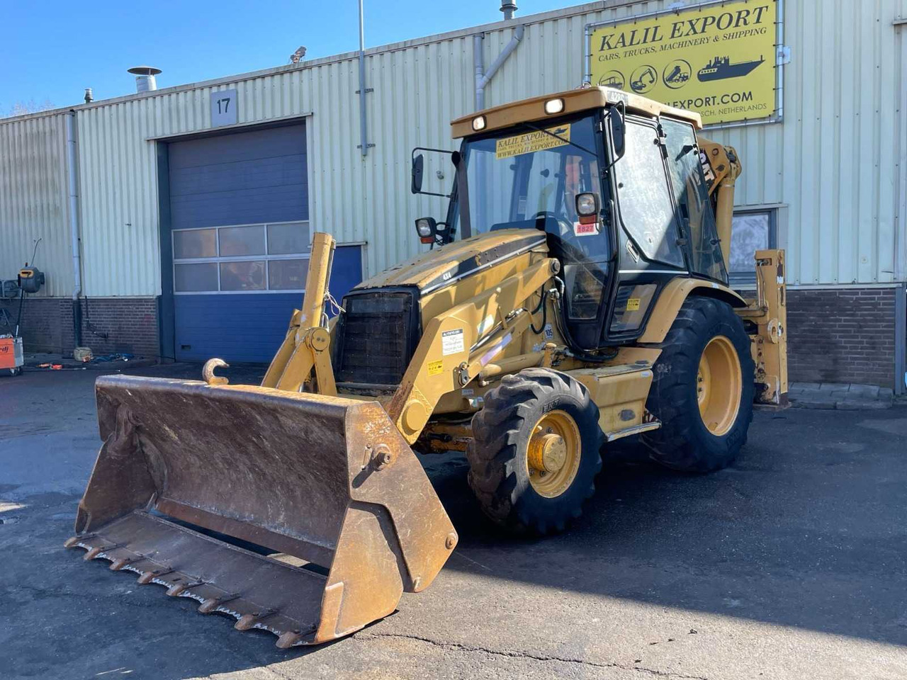 Cat 428C - דחפור: תמונה 1 Cat 428C - דחפור: תמונה 1
