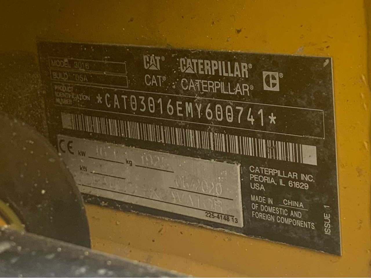 מיני מחפר Caterpillar 301.6: תמונה 45
