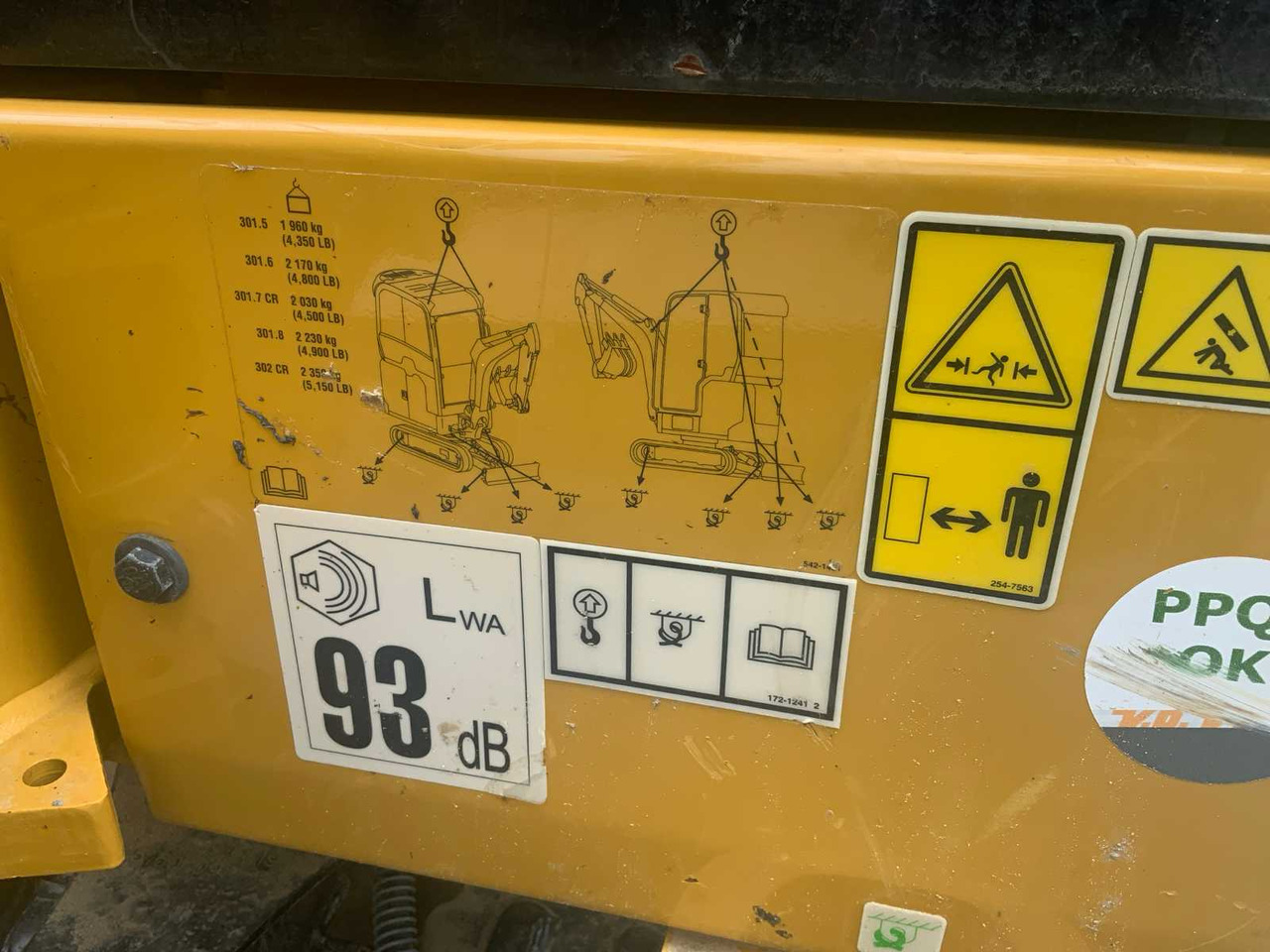 מיני מחפר Caterpillar 301.6: תמונה 44
