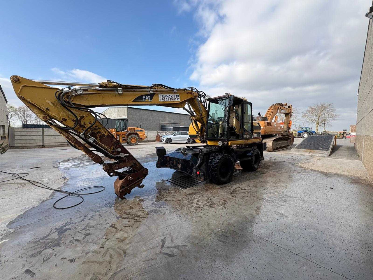 Caterpillar M315 - מחפר גלגלים: תמונה 4 Caterpillar M315 - מחפר גלגלים: תמונה 4