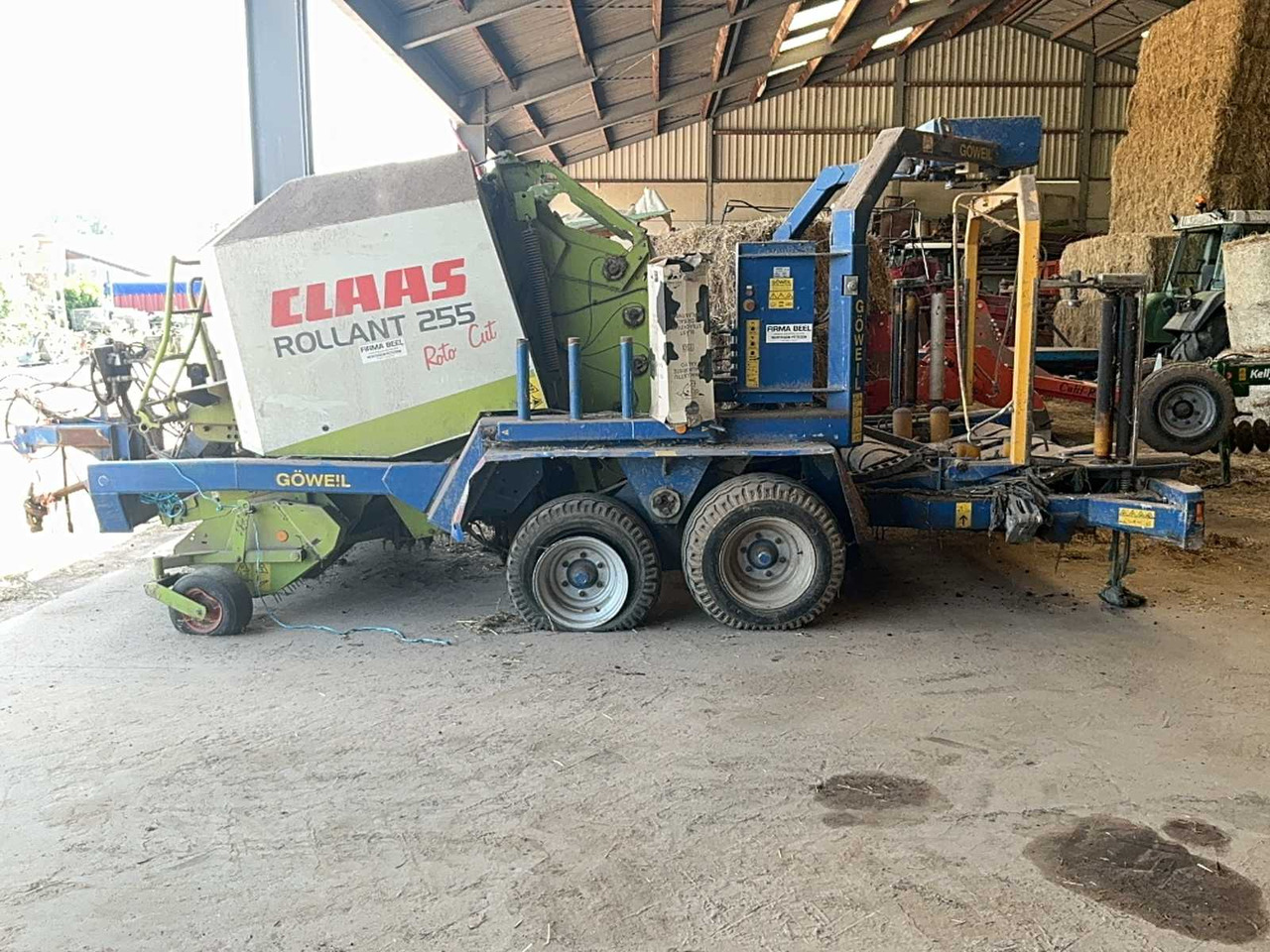 Claas Rollant 255 RC Uniwrap - מכונת צרור עגולה, עוטף צרור: תמונה 1 Claas Rollant 255 RC Uniwrap - מכונת צרור עגולה, עוטף צרור: תמונה 1