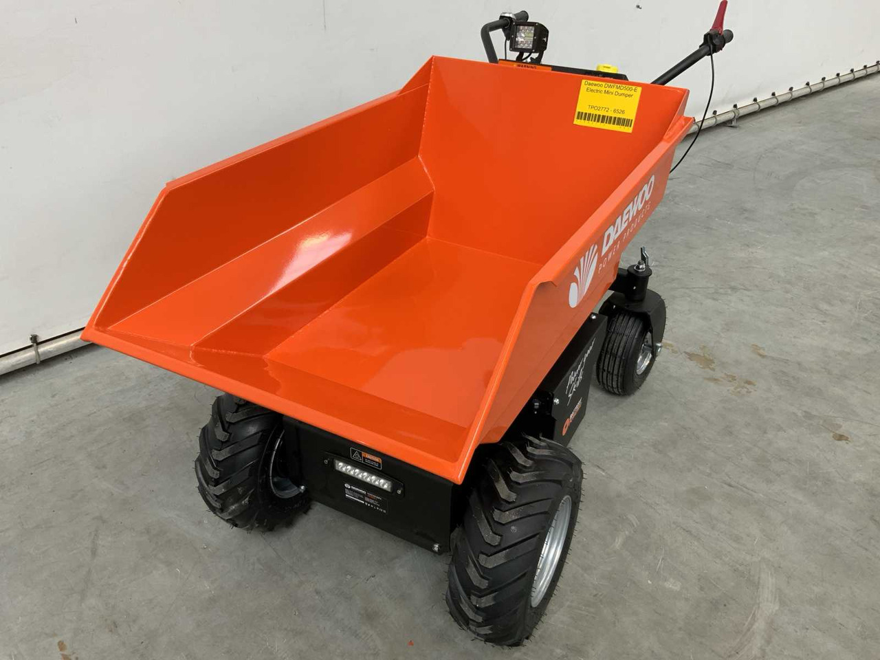 DAEWOO - 2025 - DWFMD500-E - ELECTRIC DUMPER - מיני מסיר פסולת: תמונה 5 DAEWOO - 2025 - DWFMD500-E - ELECTRIC DUMPER - מיני מסיר פסולת: תמונה 5