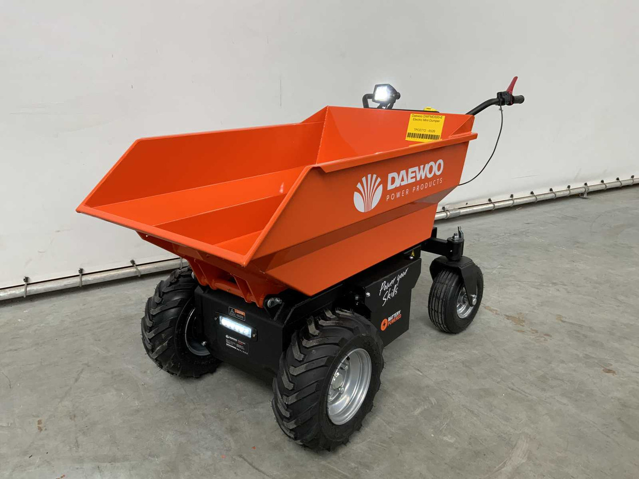 DAEWOO - 2025 - DWFMD500-E - ELECTRIC DUMPER - מיני מסיר פסולת: תמונה 2 DAEWOO - 2025 - DWFMD500-E - ELECTRIC DUMPER - מיני מסיר פסולת: תמונה 2