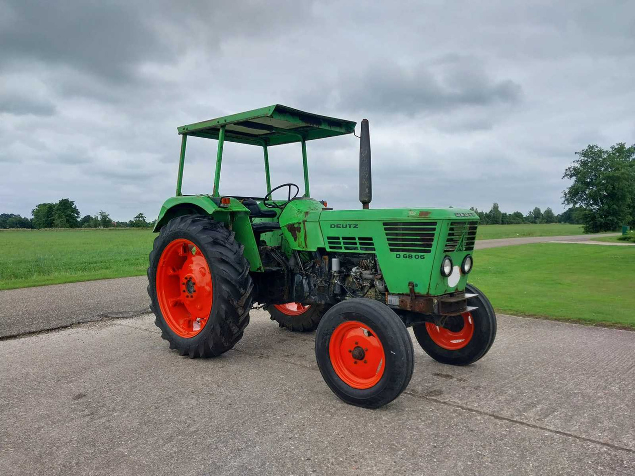 Deutz 6806 - טרקטור חקלאי: תמונה 3 Deutz 6806 - טרקטור חקלאי: תמונה 3