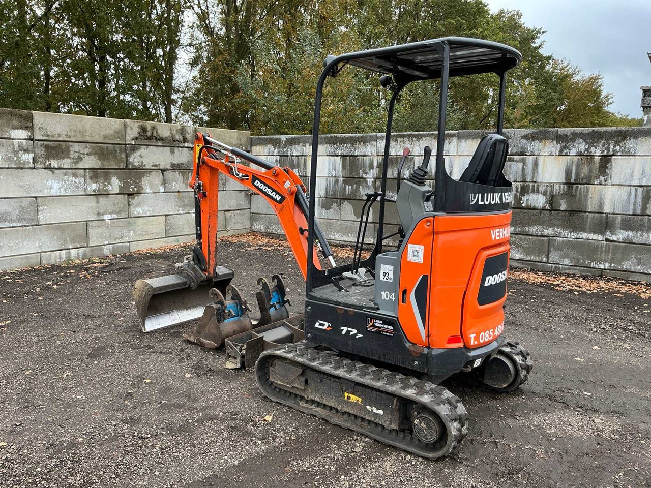 Doosan 2022 DOOSAN DX17Z MINI EXCAVATOR - מיני מחפר: תמונה 3 Doosan 2022 DOOSAN DX17Z MINI EXCAVATOR - מיני מחפר: תמונה 3