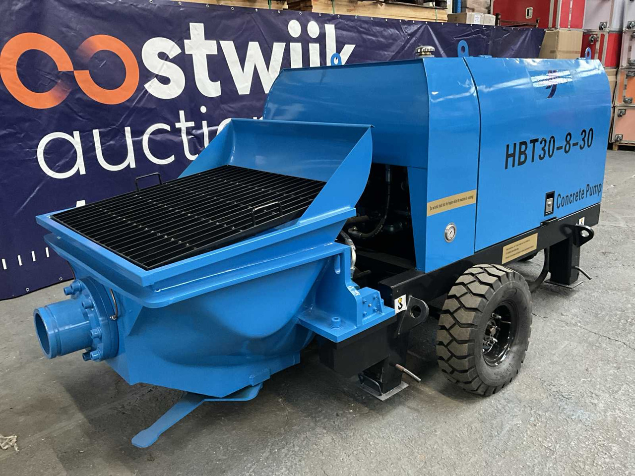 Easy-Going CDP30 HBT30-8-30 - משאבת בטון נייחת: תמונה 1 Easy-Going CDP30 HBT30-8-30 - משאבת בטון נייחת: תמונה 1