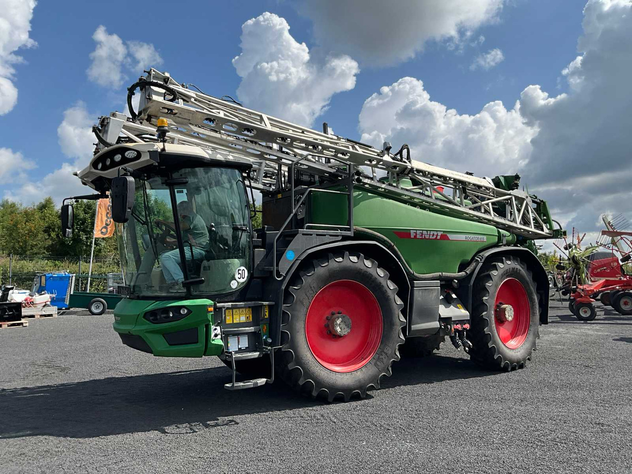Fendt Rogator 655 - מרסס: תמונה 1 Fendt Rogator 655 - מרסס: תמונה 1