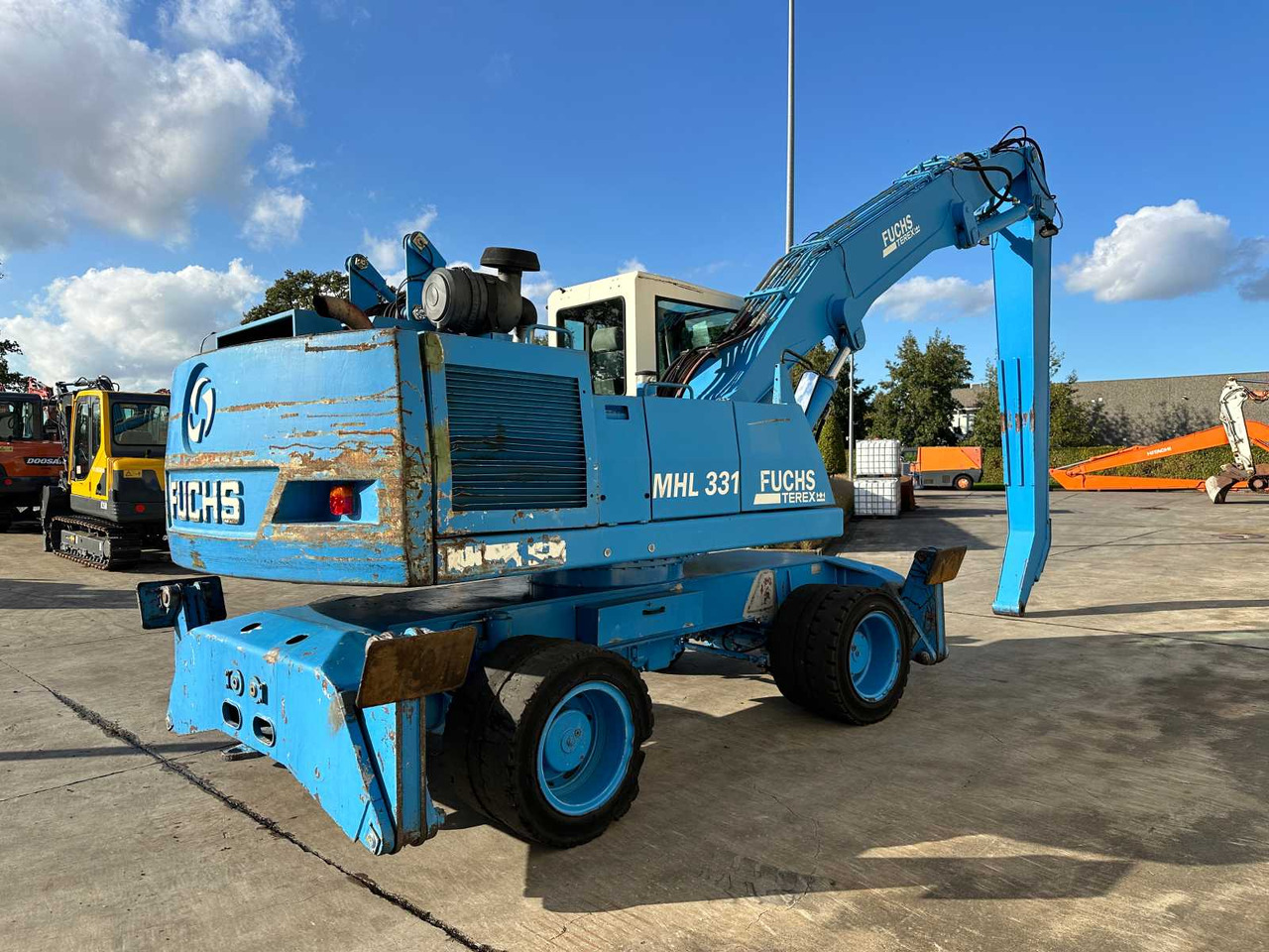 Fuchs MHL331 - עגורן: תמונה 4 Fuchs MHL331 - עגורן: תמונה 4