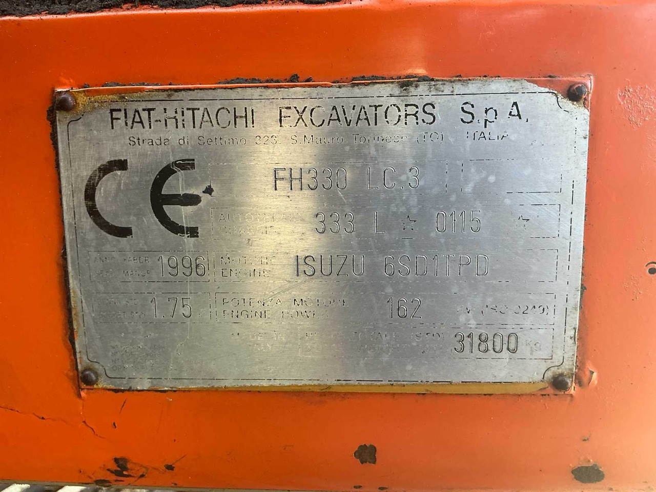 מחפר סורק Hitachi FH330LC3: תמונה 13