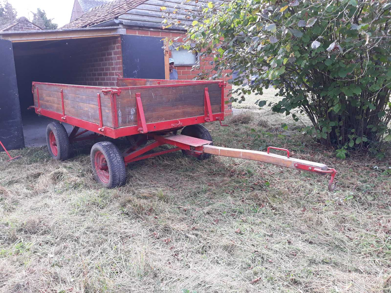 Horse-Drawn Transport Cart - מכונה חקלאית: תמונה 1 Horse-Drawn Transport Cart - מכונה חקלאית: תמונה 1