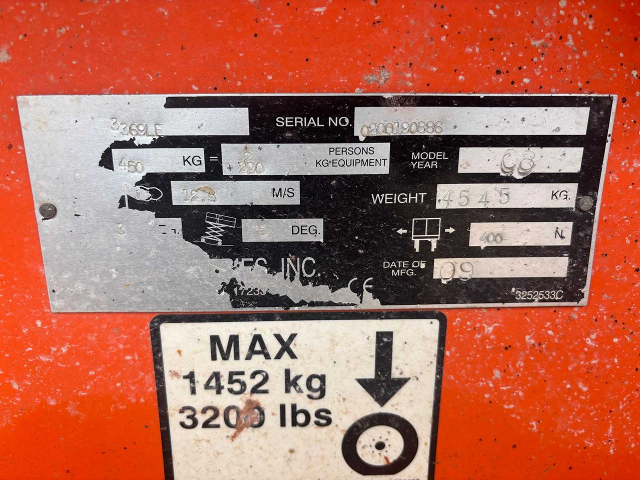 JLG 3369LE - פלטפורמה אווירית: תמונה 5 JLG 3369LE - פלטפורמה אווירית: תמונה 5