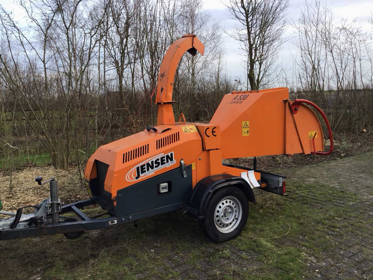 Jensen A530DI Diesel - מגרסת עץ: תמונה 3 Jensen A530DI Diesel - מגרסת עץ: תמונה 3