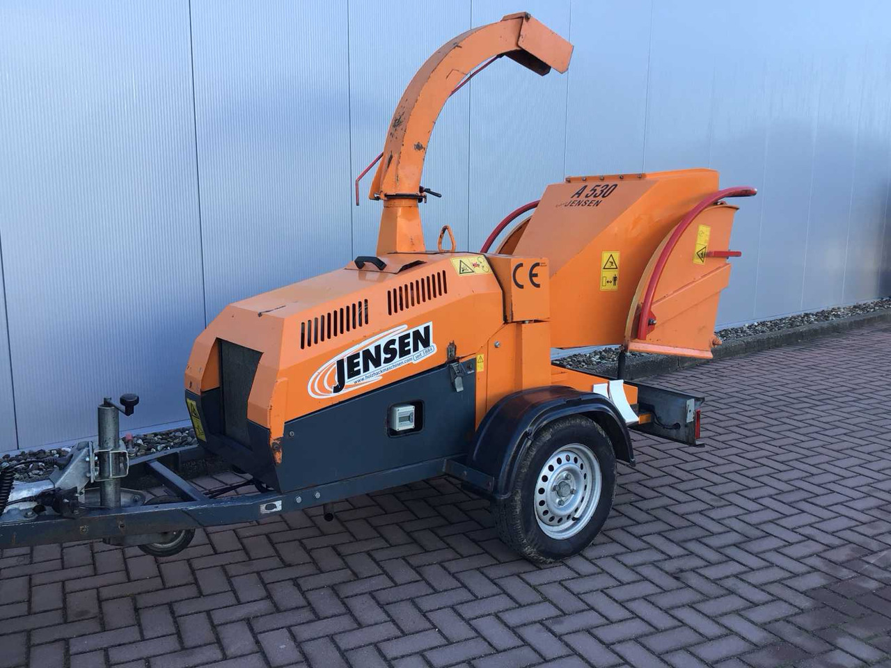 Jensen A530DI Diesel - מגרסת עץ: תמונה 1 Jensen A530DI Diesel - מגרסת עץ: תמונה 1