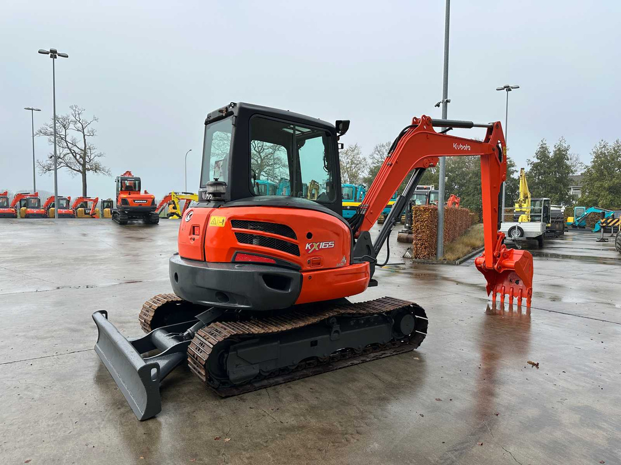 KUBOTA - 2017 - KX165-5 - MIDI EXCAVATOR - מחפר: תמונה 4 KUBOTA - 2017 - KX165-5 - MIDI EXCAVATOR - מחפר: תמונה 4