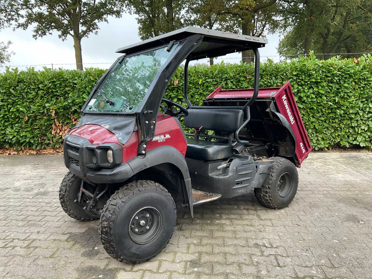 Kawasaki KAF400H Mule SX - קרון נגרר חקלאי: תמונה 3 Kawasaki KAF400H Mule SX - קרון נגרר חקלאי: תמונה 3
