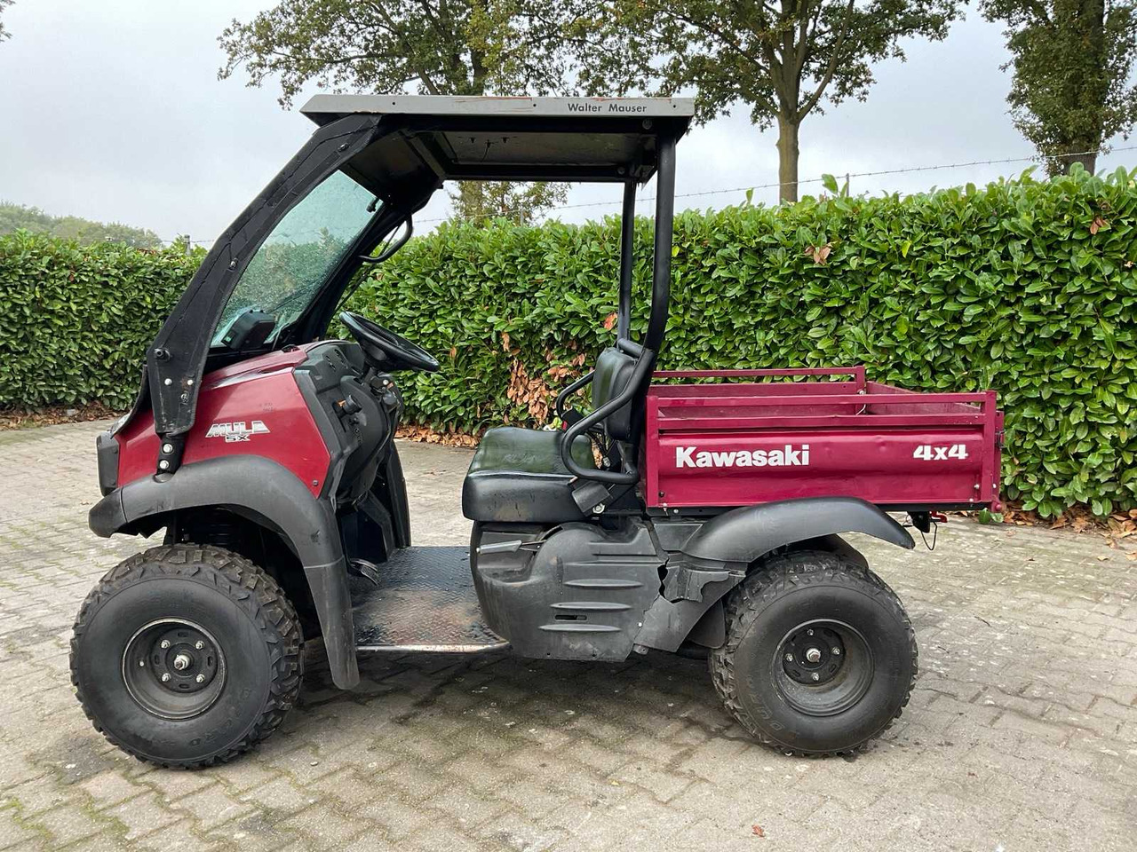 Kawasaki KAF400H Mule SX - קרון נגרר חקלאי: תמונה 4 Kawasaki KAF400H Mule SX - קרון נגרר חקלאי: תמונה 4