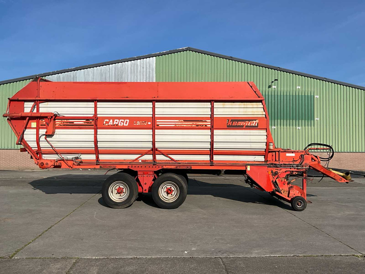 Kemper Cargo L9000 - עגלת טעינה עצמית: תמונה 3 Kemper Cargo L9000 - עגלת טעינה עצמית: תמונה 3