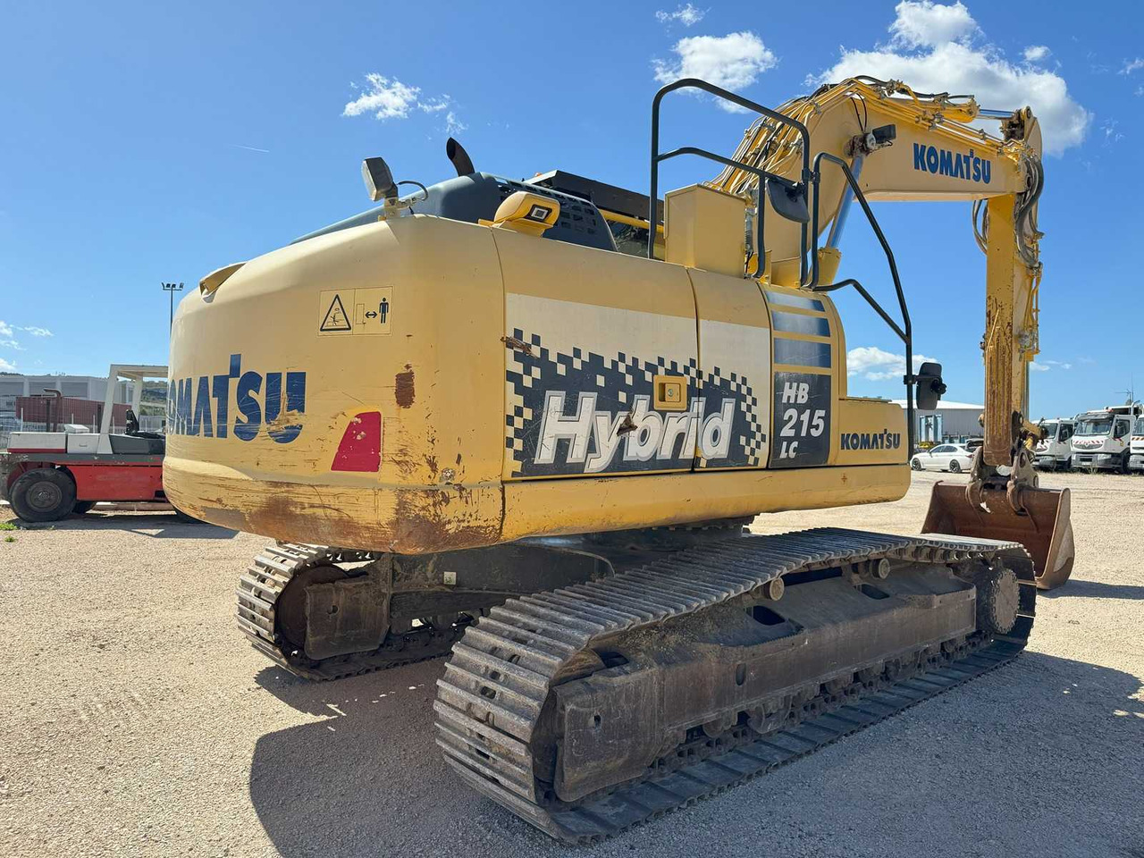 Komatsu HB215LC-2 - מחפר סורק: תמונה 3 Komatsu HB215LC-2 - מחפר סורק: תמונה 3