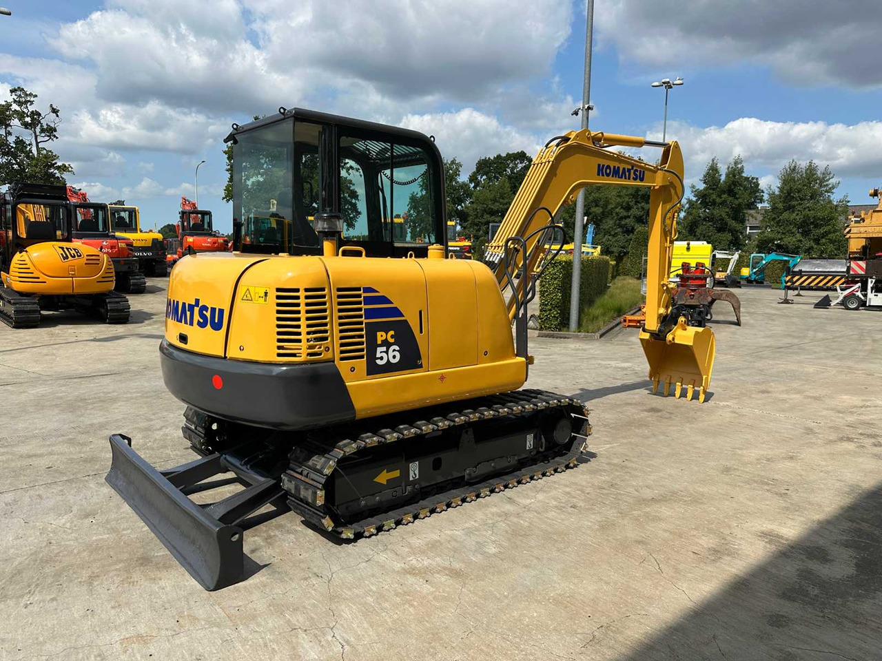 Komatsu PC56-7 - מחפר סורק: תמונה 4 Komatsu PC56-7 - מחפר סורק: תמונה 4