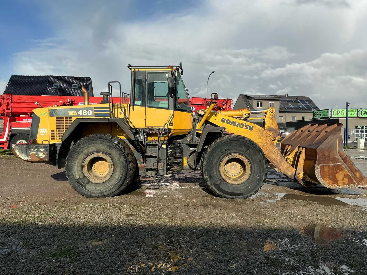 Komatsu WA480-6 - מעמיס גלגלים: תמונה 4 Komatsu WA480-6 - מעמיס גלגלים: תמונה 4