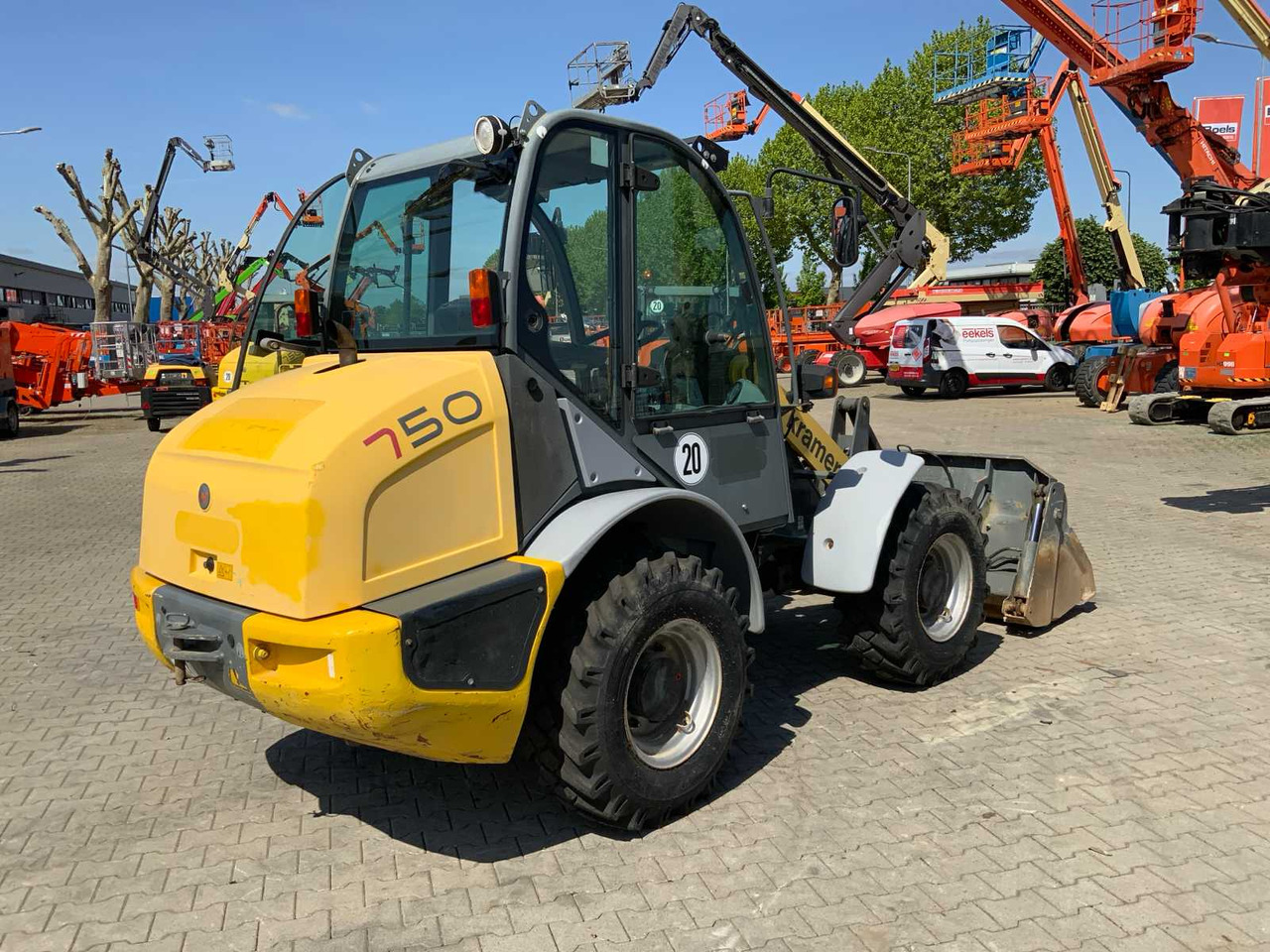 Kramer Allrad 346 / 750 - מעמיס גלגלים: תמונה 4 Kramer Allrad 346 / 750 - מעמיס גלגלים: תמונה 4