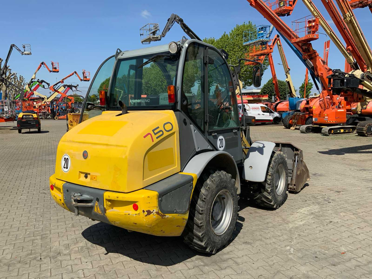 Kramer Allrad 346 / 750 - מעמיס גלגלים: תמונה 4 Kramer Allrad 346 / 750 - מעמיס גלגלים: תמונה 4