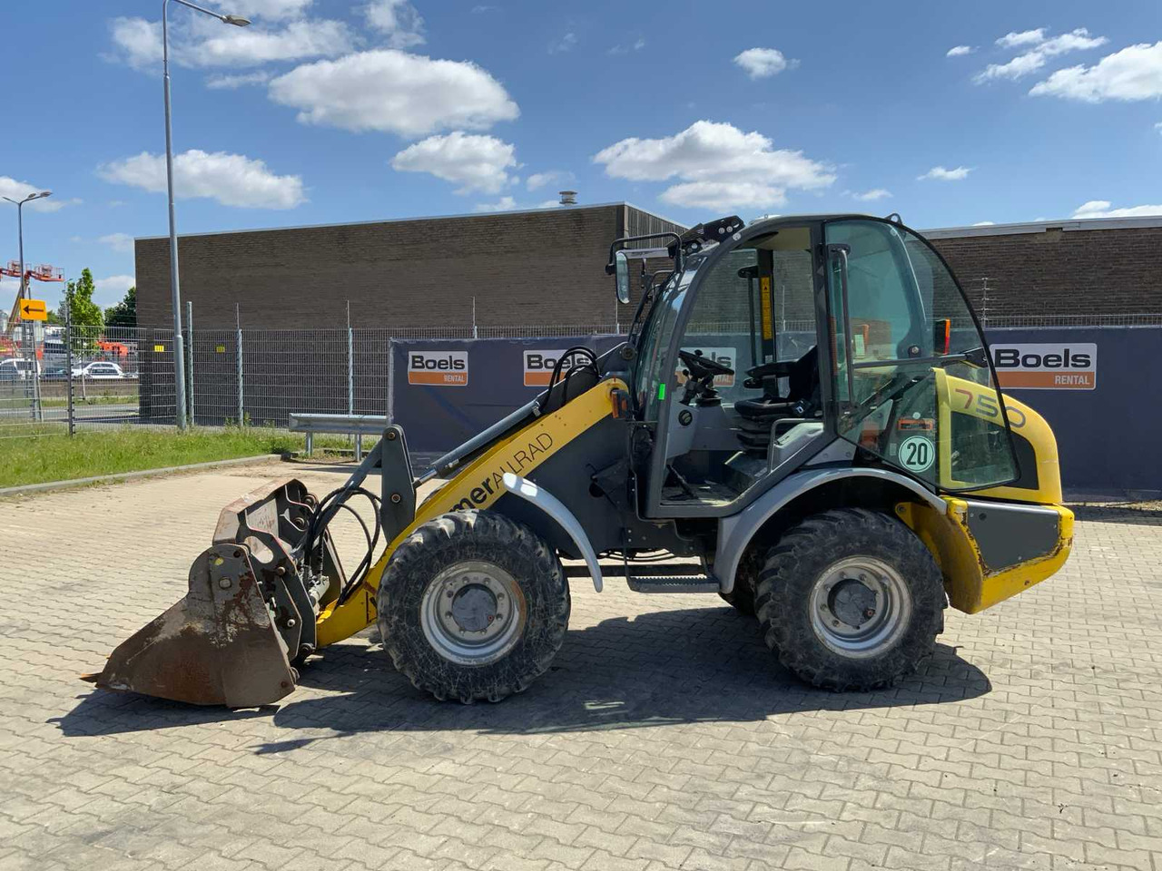 Kramer Allrad 346 / 750 - מעמיס גלגלים: תמונה 2 Kramer Allrad 346 / 750 - מעמיס גלגלים: תמונה 2