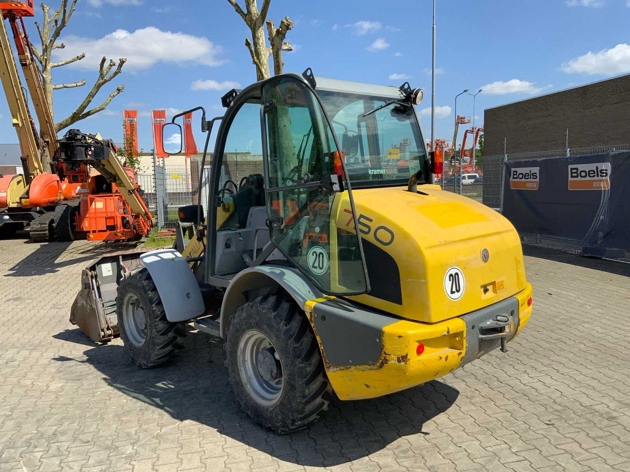 Kramer Allrad 346 / 750 - מעמיס גלגלים: תמונה 3 Kramer Allrad 346 / 750 - מעמיס גלגלים: תמונה 3