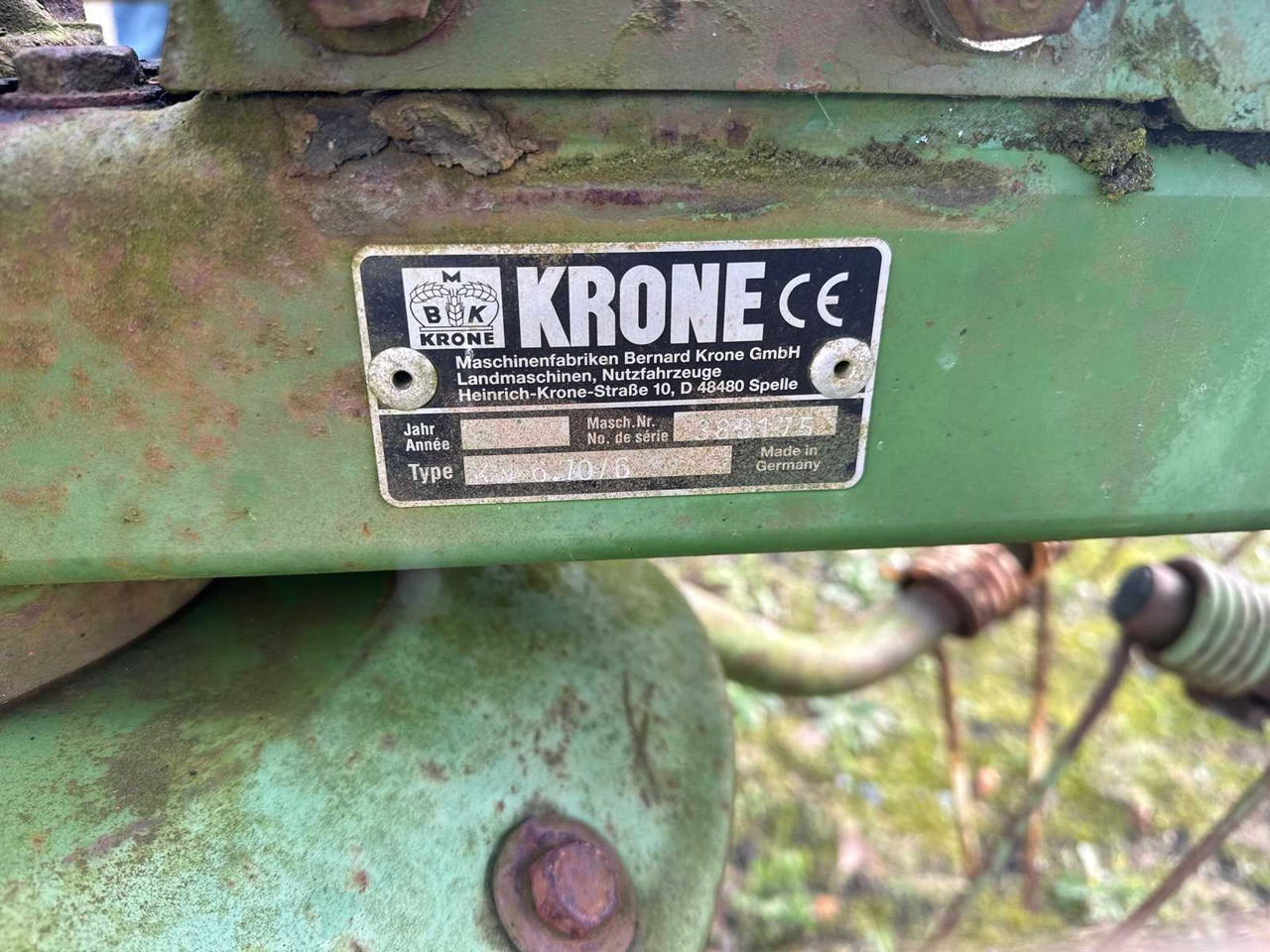 Krone Kw670/6 - מכונה חקלאית: תמונה 5 Krone Kw670/6 - מכונה חקלאית: תמונה 5