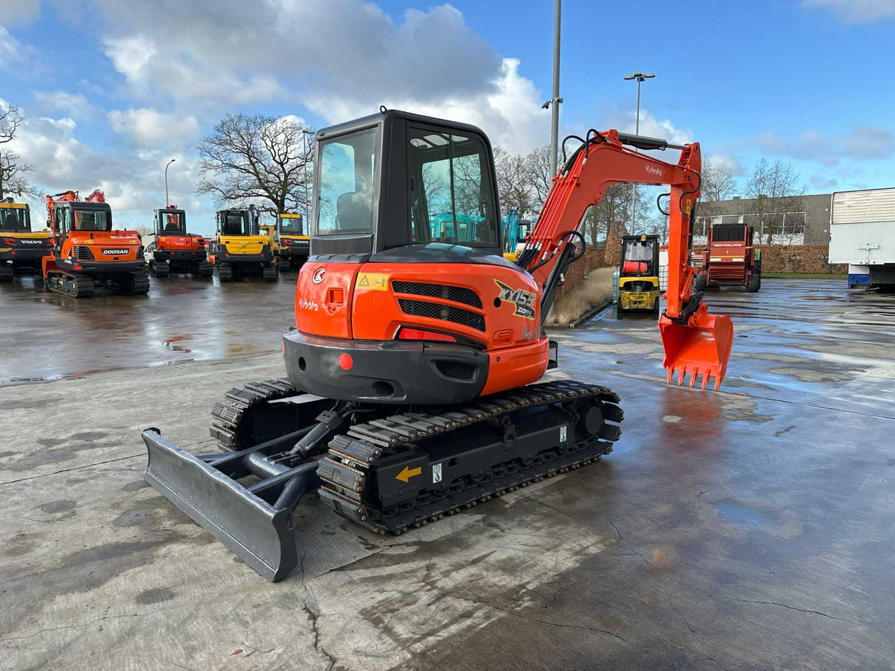 Kubota KX155-5 - מחפר סורק: תמונה 4 Kubota KX155-5 - מחפר סורק: תמונה 4