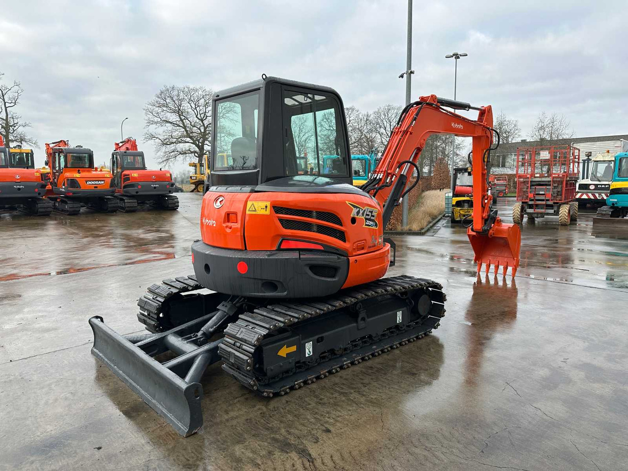 Kubota KX155-5 - מחפר סורק: תמונה 4 Kubota KX155-5 - מחפר סורק: תמונה 4