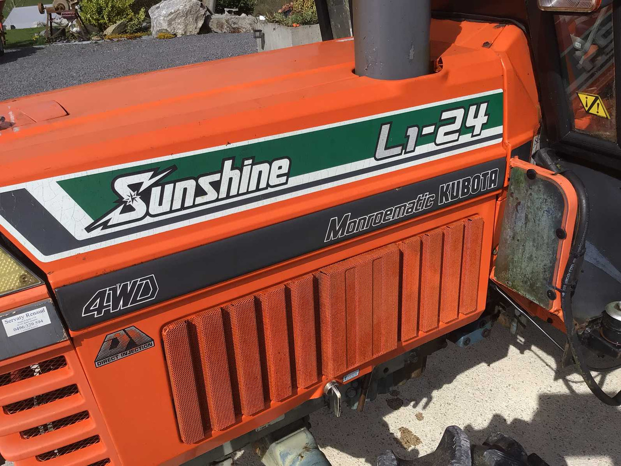 טרקטור חקלאי Kubota L1 24: תמונה 7