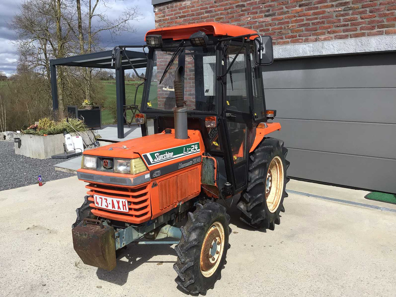 טרקטור חקלאי Kubota L1 24: תמונה 6