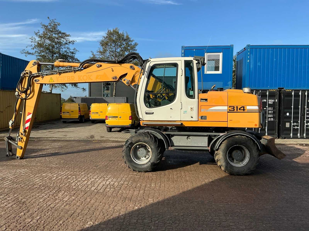 LIEBHERR A314 WHEELED EXCAVATOR - מחפר גלגלים: תמונה 5 LIEBHERR A314 WHEELED EXCAVATOR - מחפר גלגלים: תמונה 5