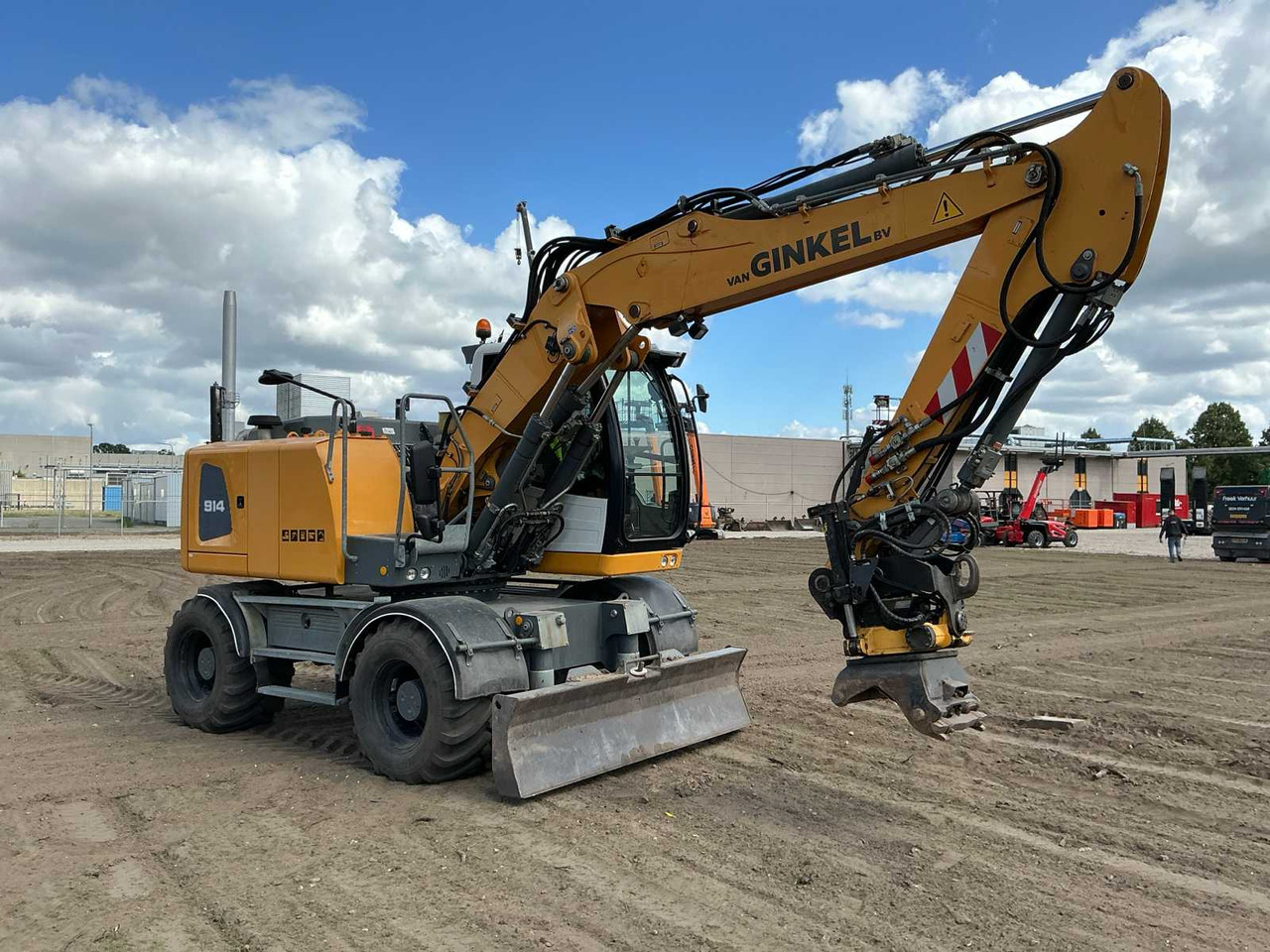 Liebherr A914 Litronic - מחפר גלגלים: תמונה 3 Liebherr A914 Litronic - מחפר גלגלים: תמונה 3