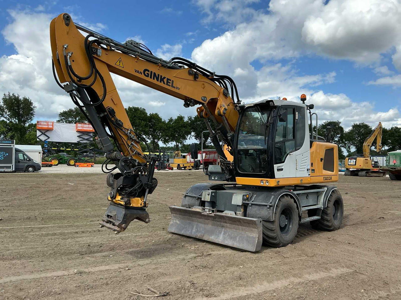 Liebherr A914 Litronic - מחפר גלגלים: תמונה 1 Liebherr A914 Litronic - מחפר גלגלים: תמונה 1