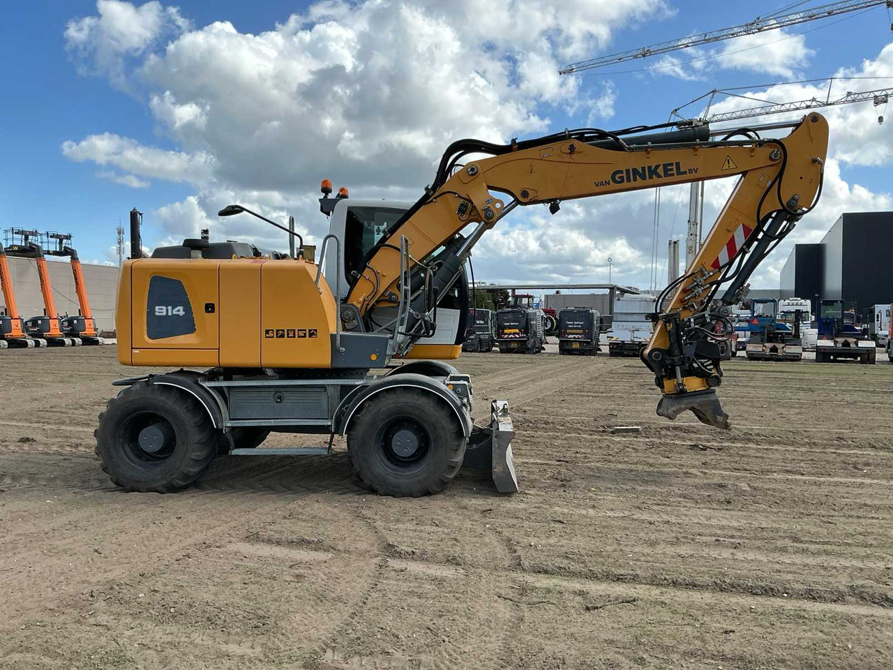 Liebherr A914 Litronic - מחפר גלגלים: תמונה 4 Liebherr A914 Litronic - מחפר גלגלים: תמונה 4