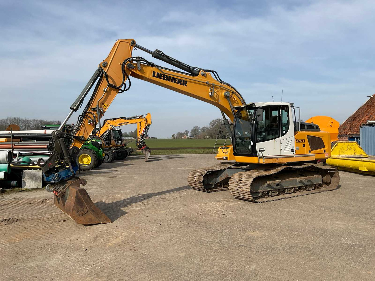 Liebherr R920 LC Litronic - מחפר סורק: תמונה 1 Liebherr R920 LC Litronic - מחפר סורק: תמונה 1