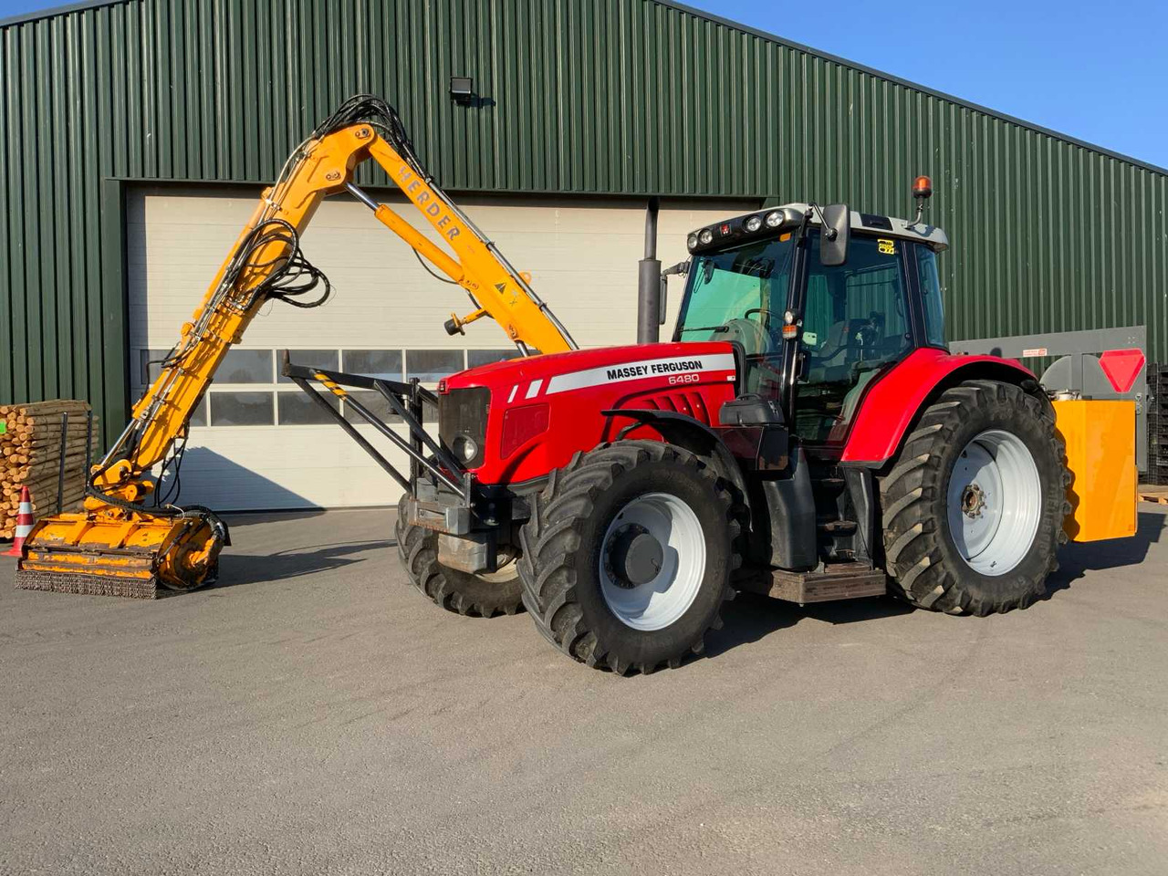 Massey ferguson 6480 - טרקטור חקלאי: תמונה 3 Massey ferguson 6480 - טרקטור חקלאי: תמונה 3