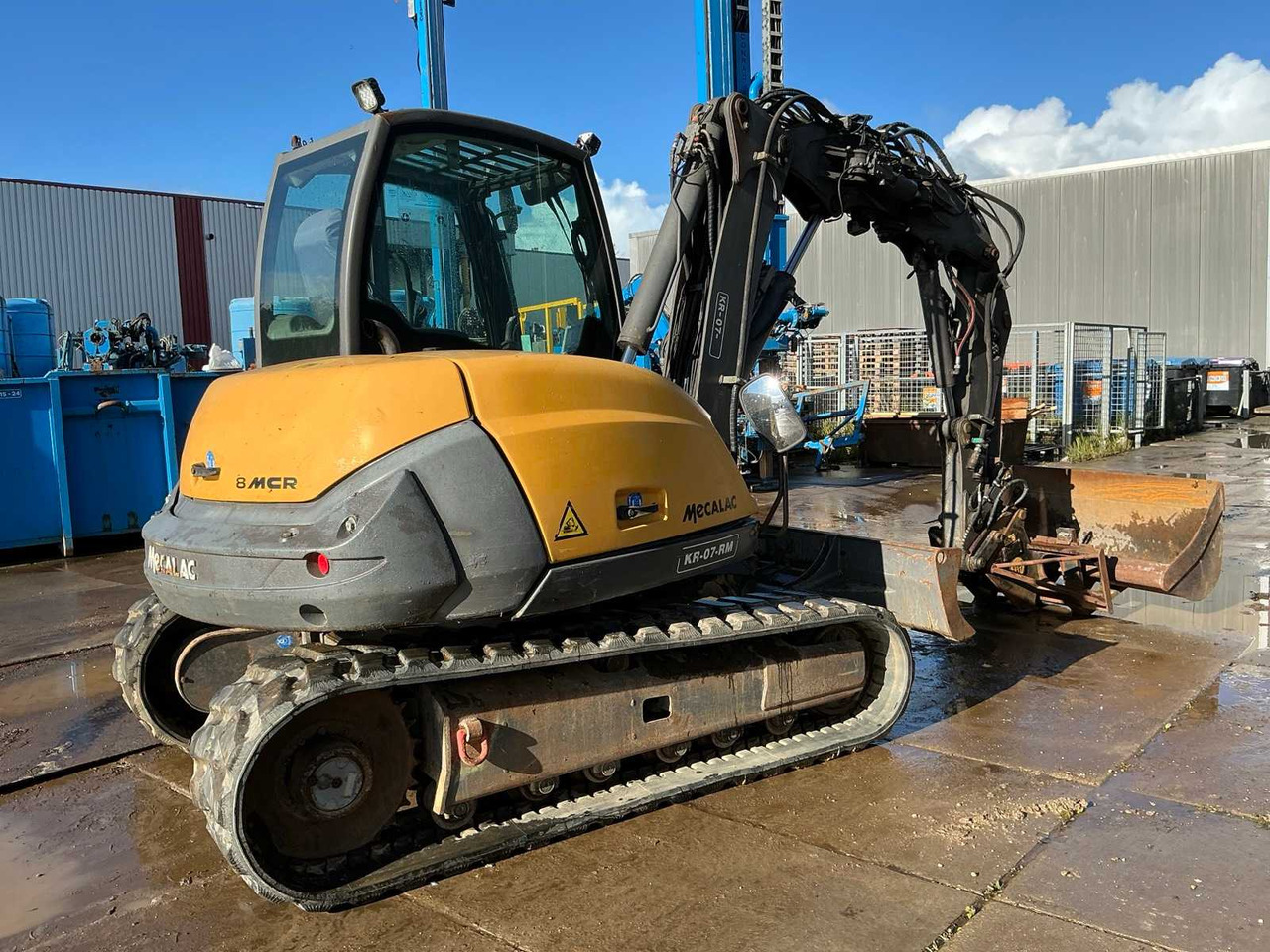 Mecalac 8MCR - מחפר סורק: תמונה 5 Mecalac 8MCR - מחפר סורק: תמונה 5