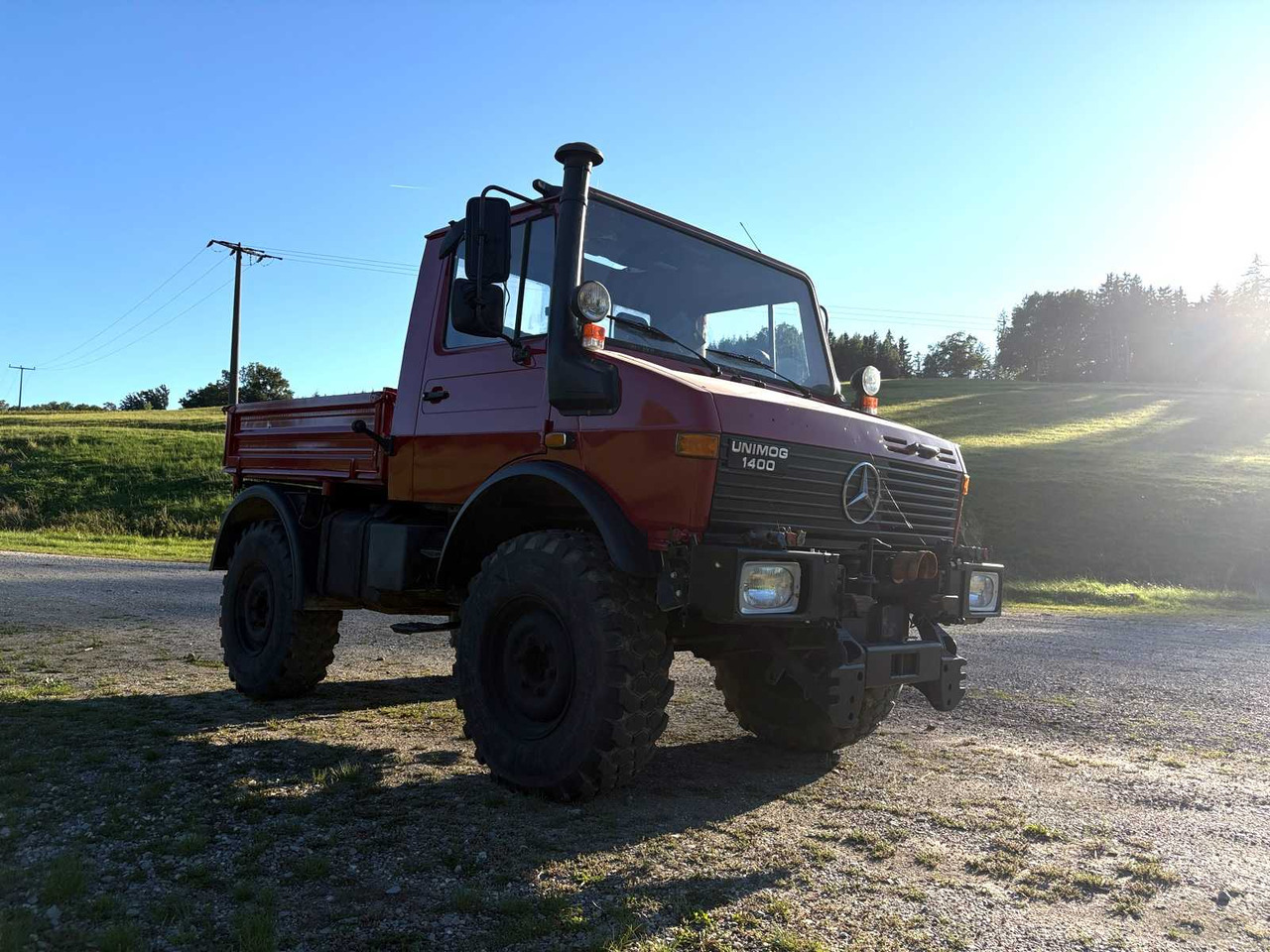 Mercedes-Benz Unimog 1400 (U 427/10) - מכונה חקלאית: תמונה 1 Mercedes-Benz Unimog 1400 (U 427/10) - מכונה חקלאית: תמונה 1