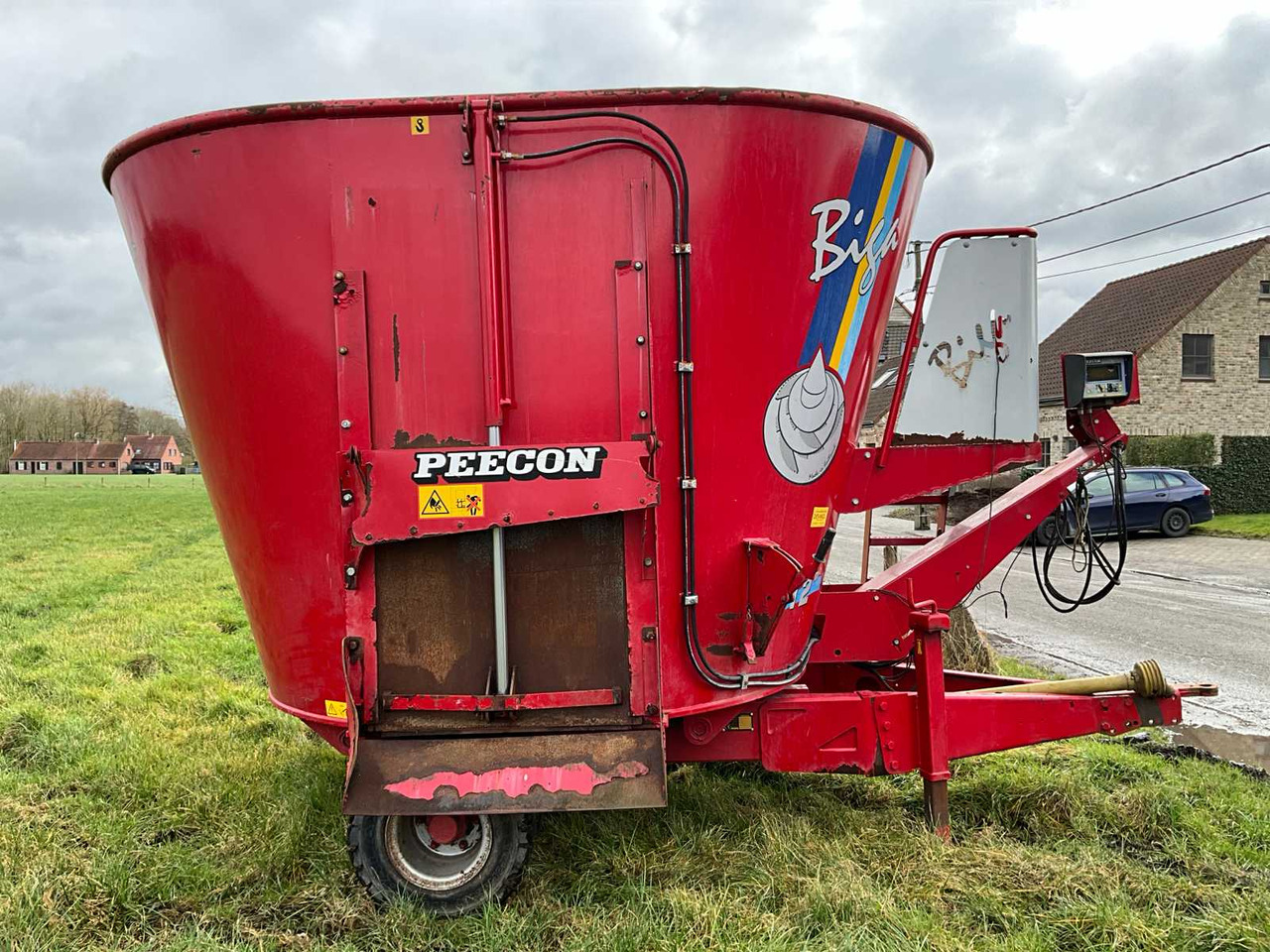 Peecon Biga VME120 - עגלת מערבל מספוא: תמונה 4 Peecon Biga VME120 - עגלת מערבל מספוא: תמונה 4