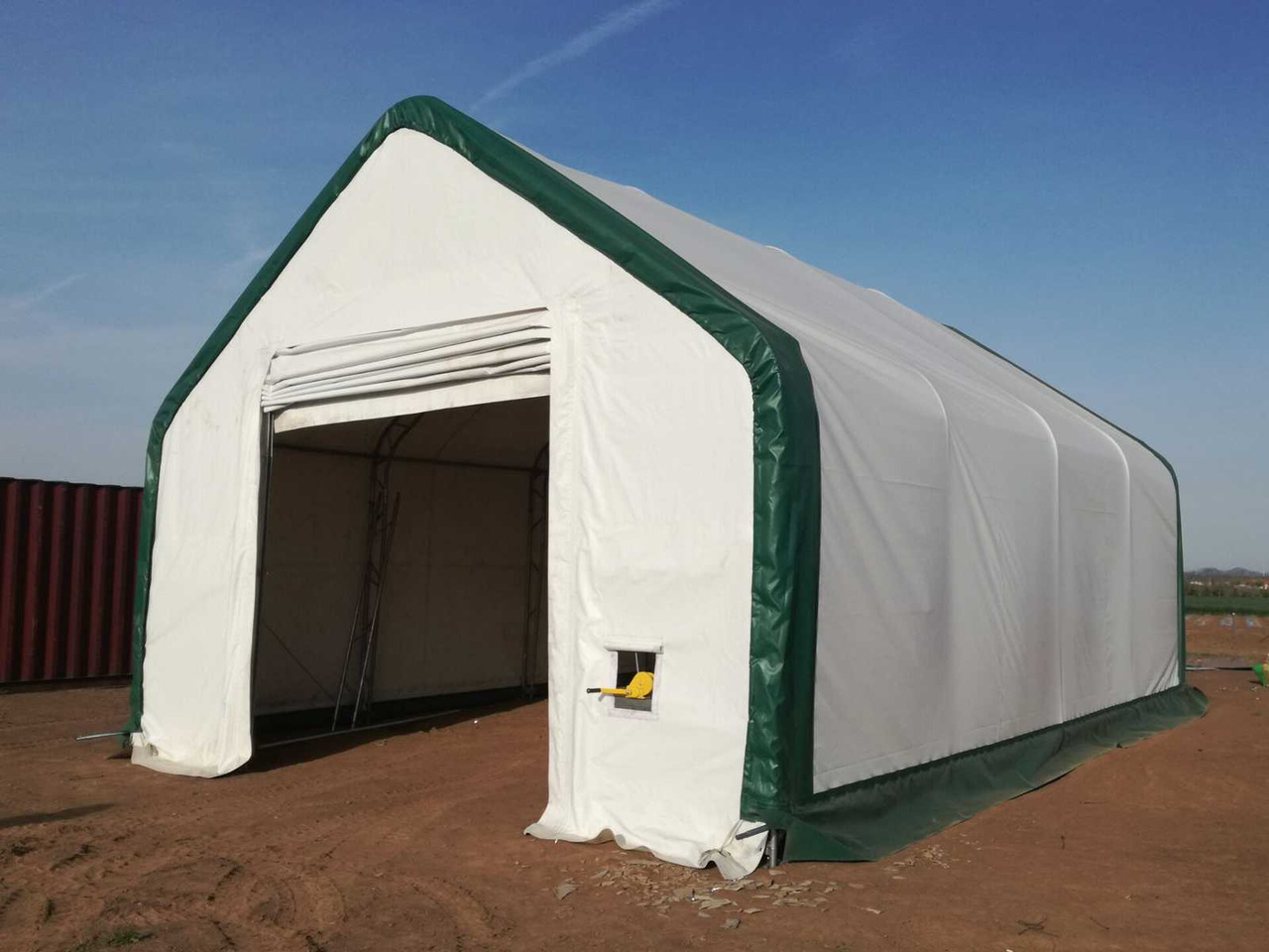 Rhino-Cross-Shelter 308020DP - 24,4x9,15x6,1 m - מכל אחסון: תמונה 5 Rhino-Cross-Shelter 308020DP - 24,4x9,15x6,1 m - מכל אחסון: תמונה 5